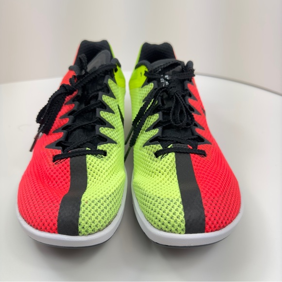 Men’s New Nike Zoom Rival Distance DC8725-601 Red Volt Sneaker Shoes Size 9 - Picture 3 of 10